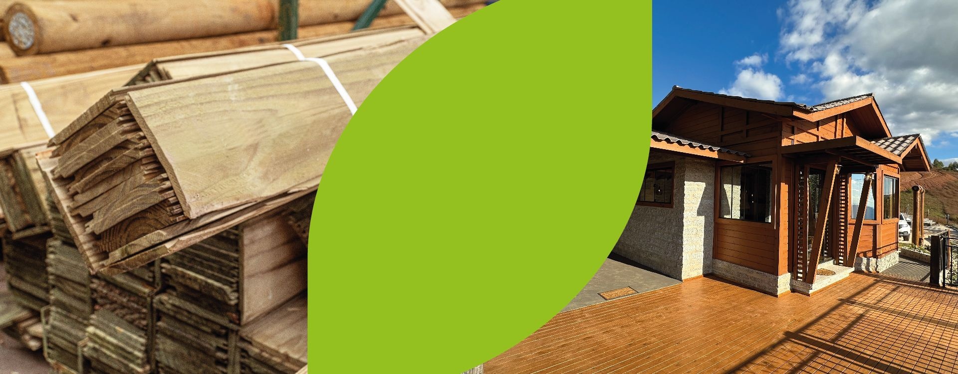 Pinus Tratado Ideal para decks, paredes, forros e muitos mais. Entrega para todo Espírito Santo.